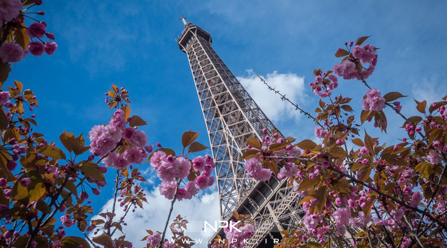 طبقات مختلف برج ایفل پاریس