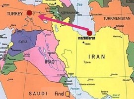 نقشه آنتالیا