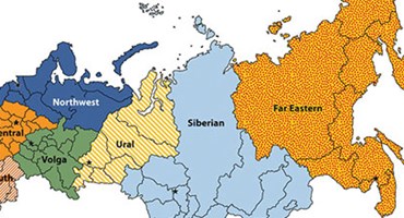 نقشه روسیه