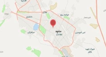 نقشه مشهد
